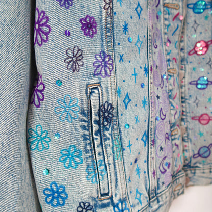 the ‘cosmic’ denim jacket