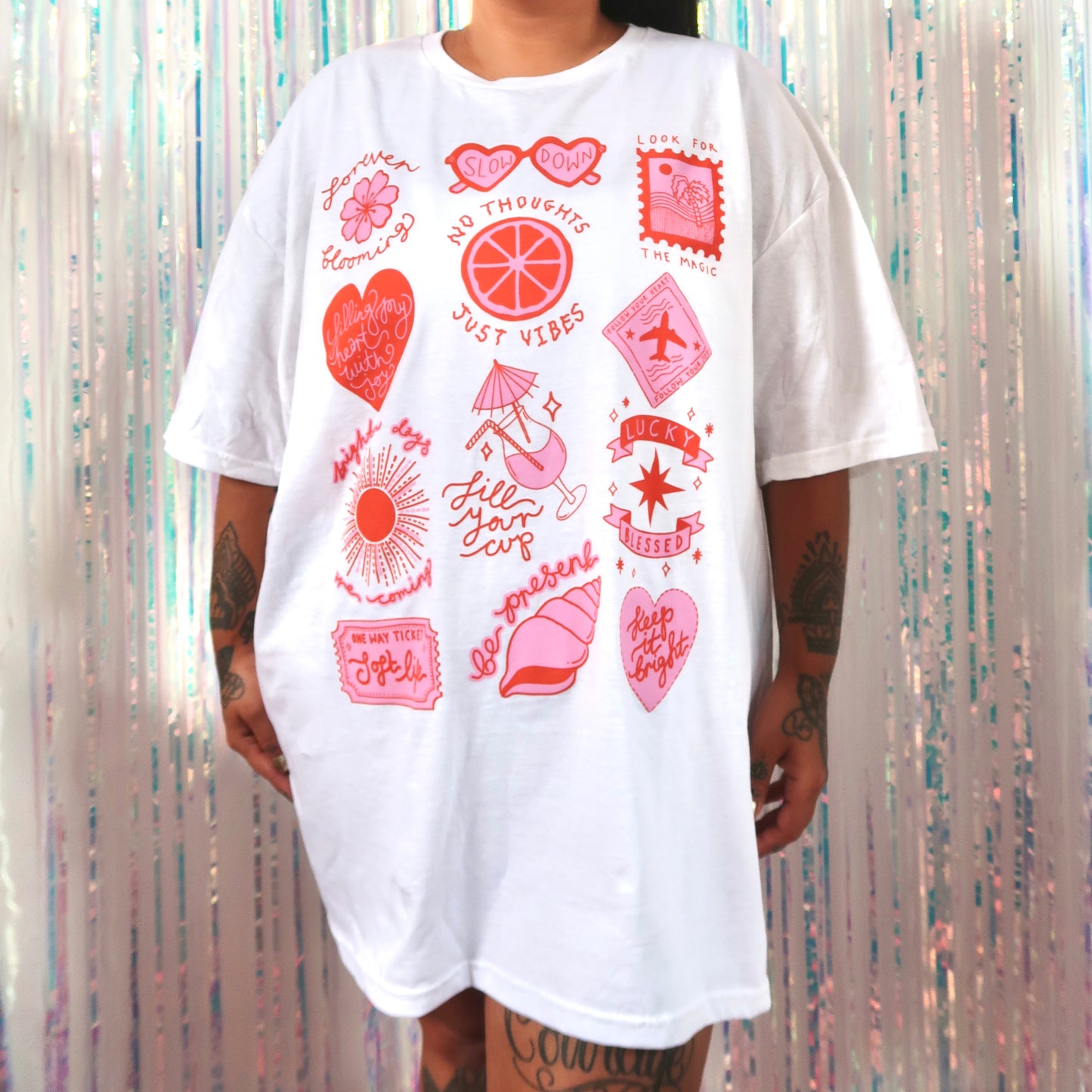 brighter days t-shirt - white