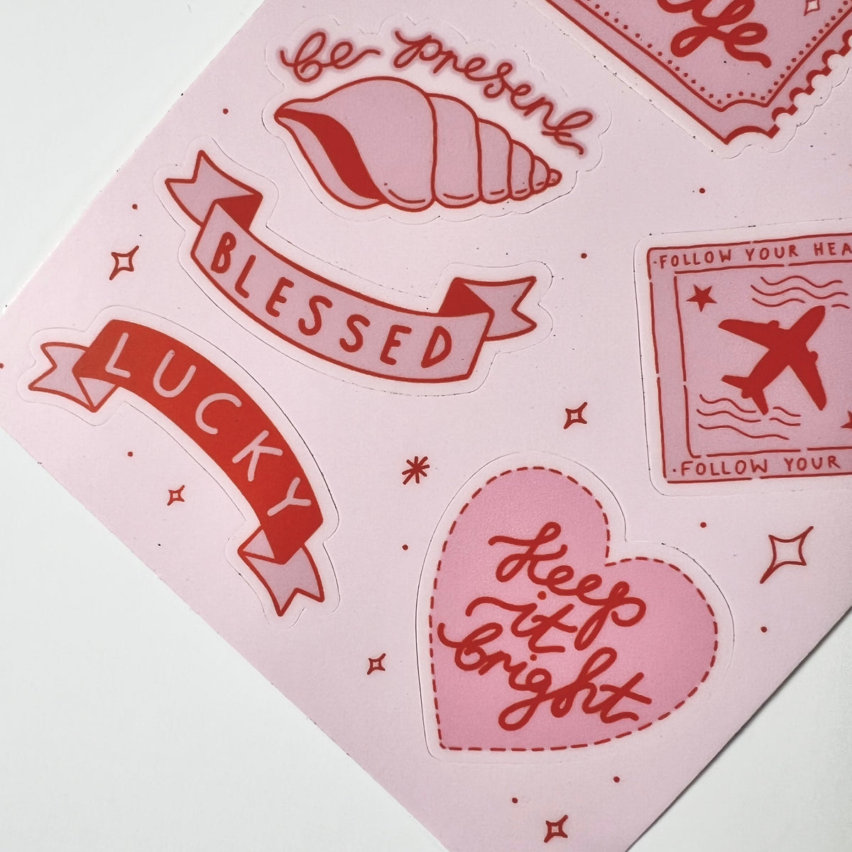 brighter days sticker sheet