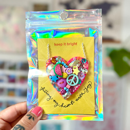 filling my heart with joy necklace