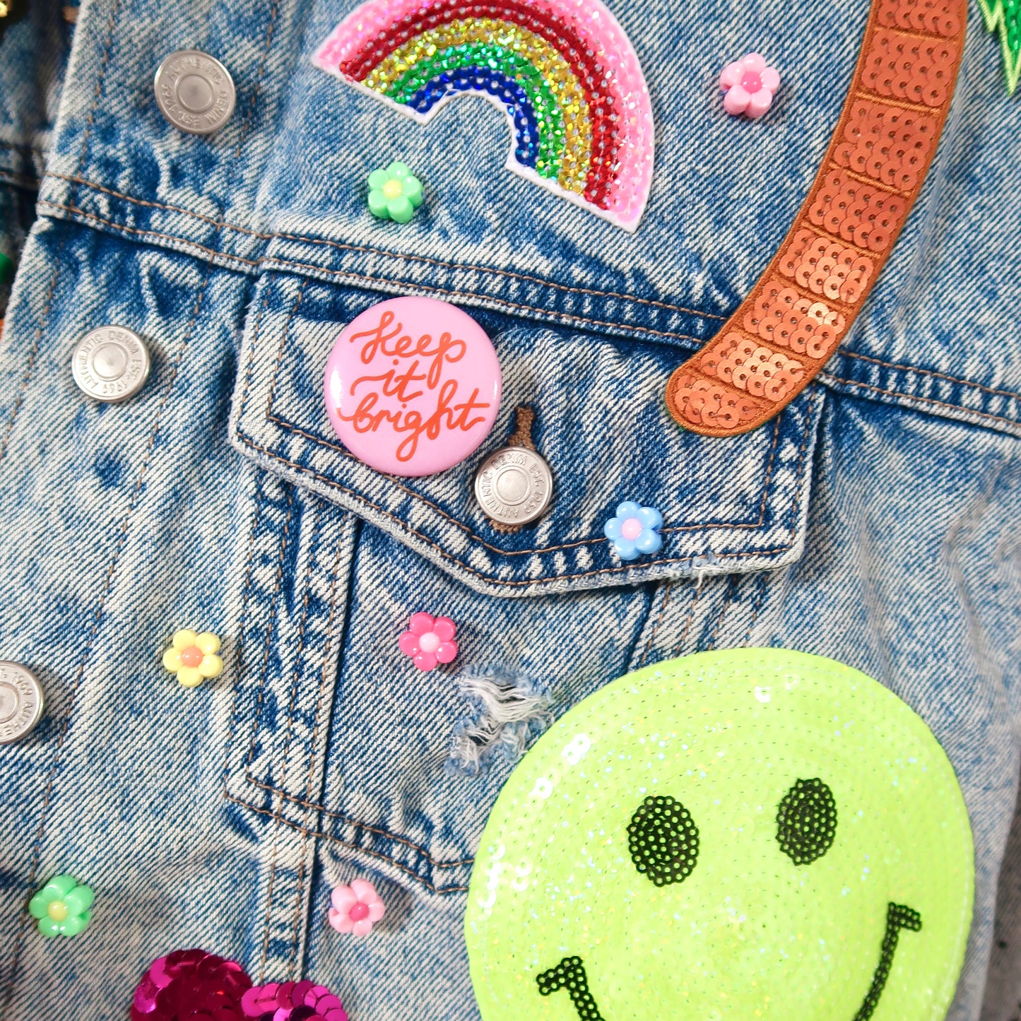 the ‘small joys’ denim jacket