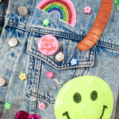 the ‘small joys’ denim jacket