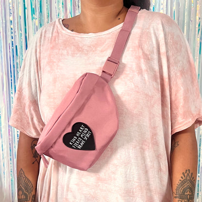 kind heart, fierce mind, brave spirit bum bag / waist pack