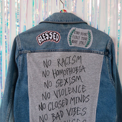 the ‘integrity’ denim jacket
