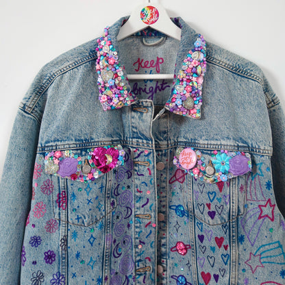 the ‘cosmic’ denim jacket