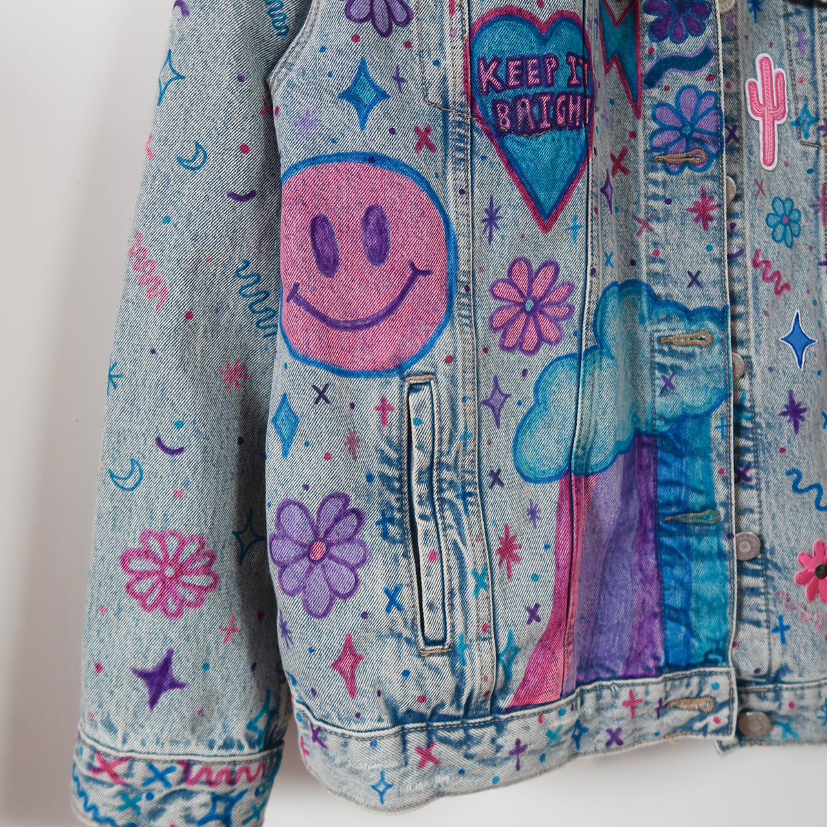 the ‘party’ denim jacket