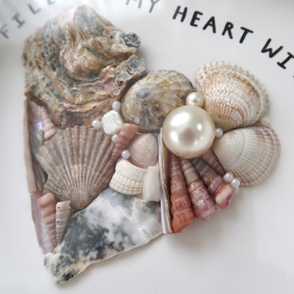 coastal treasure - framed art