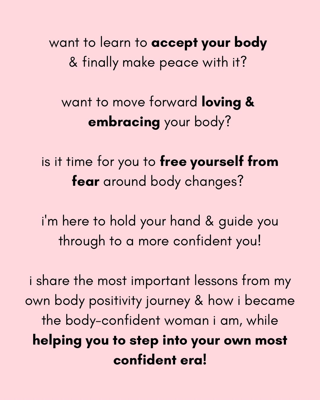 body positivity workshop | london | 18th july
