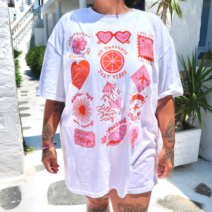 brighter days t-shirt - white