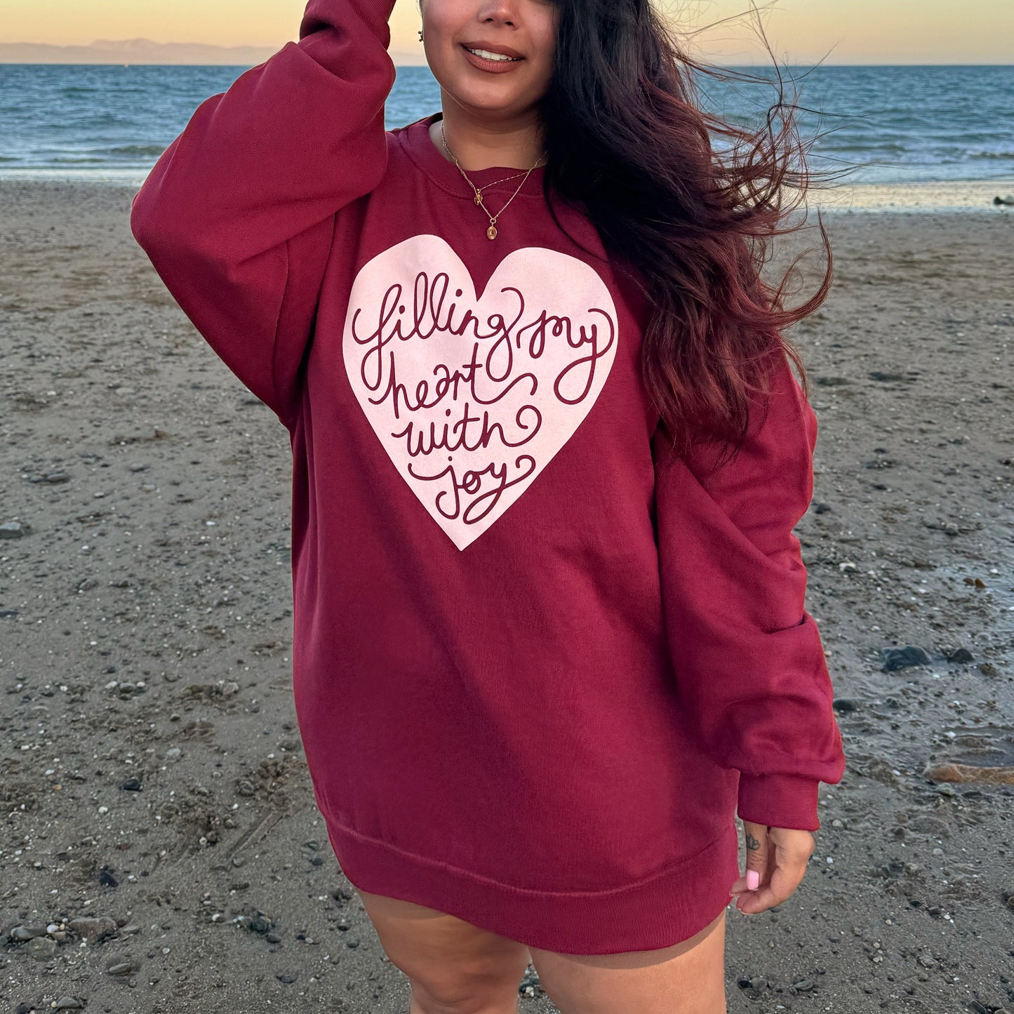 filling my heart with joy sweatshirt