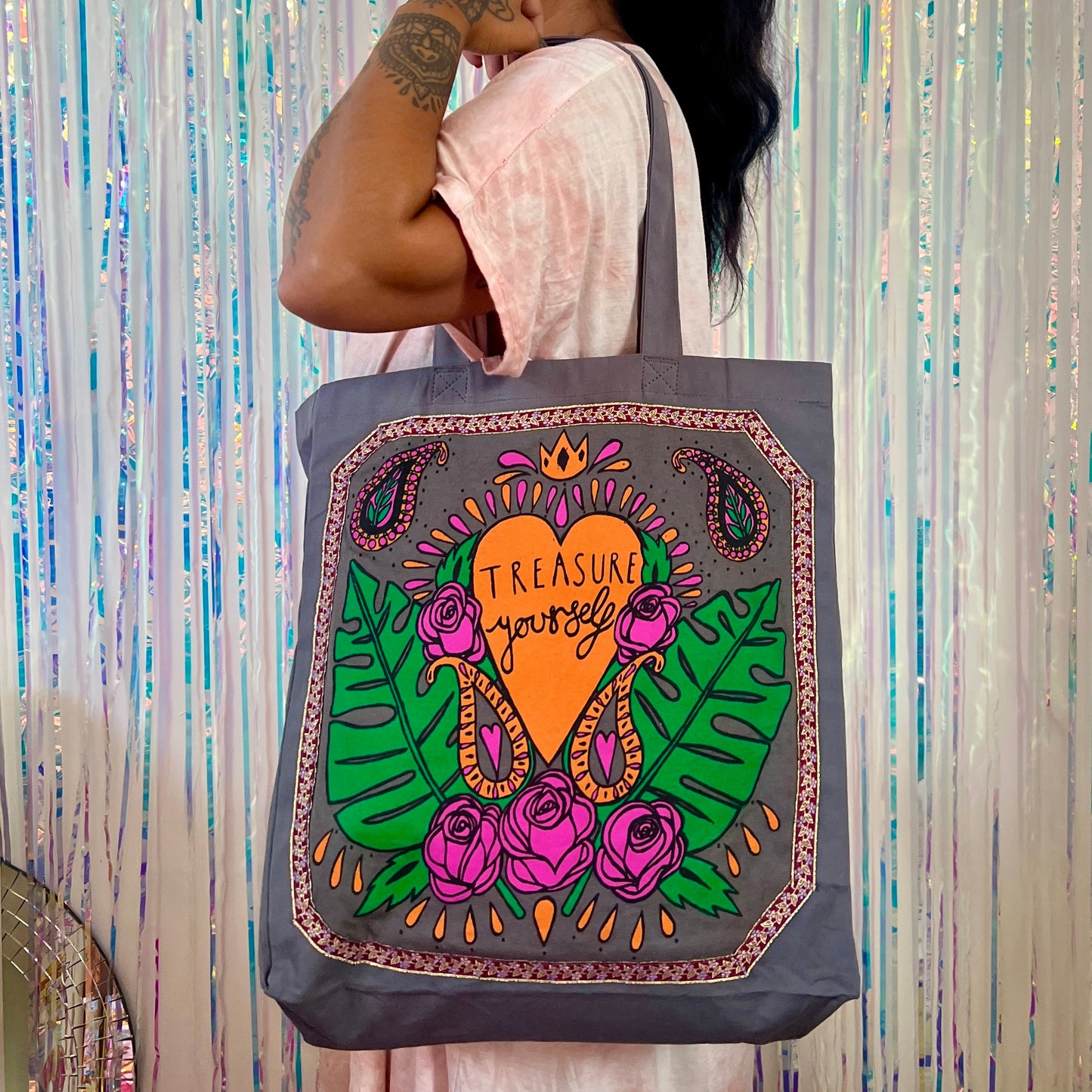 treasure yourself tote bag