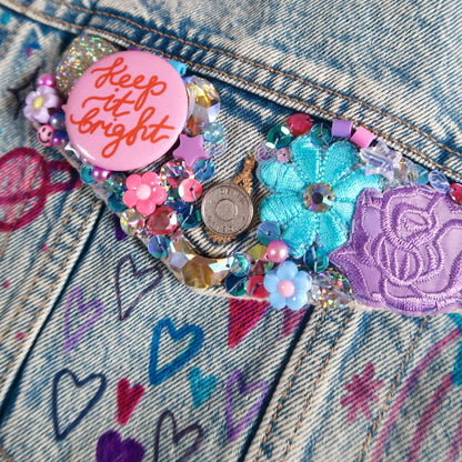 the ‘cosmic’ denim jacket