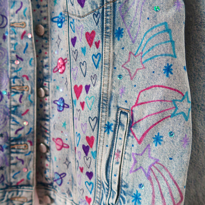the ‘cosmic’ denim jacket