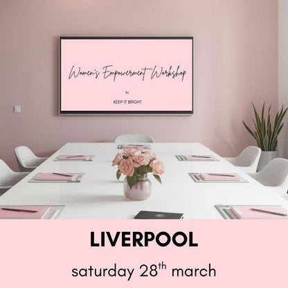 women's empowerment workshop | liverpool | 28th march