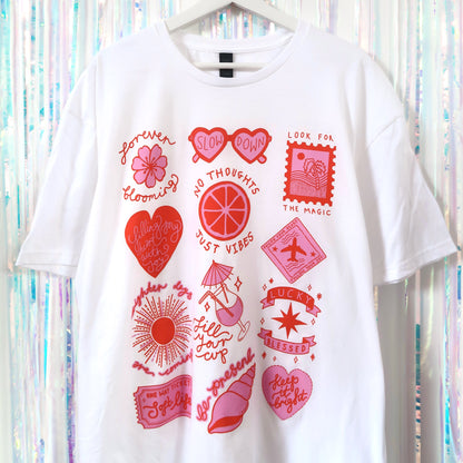 brighter days t-shirt - white