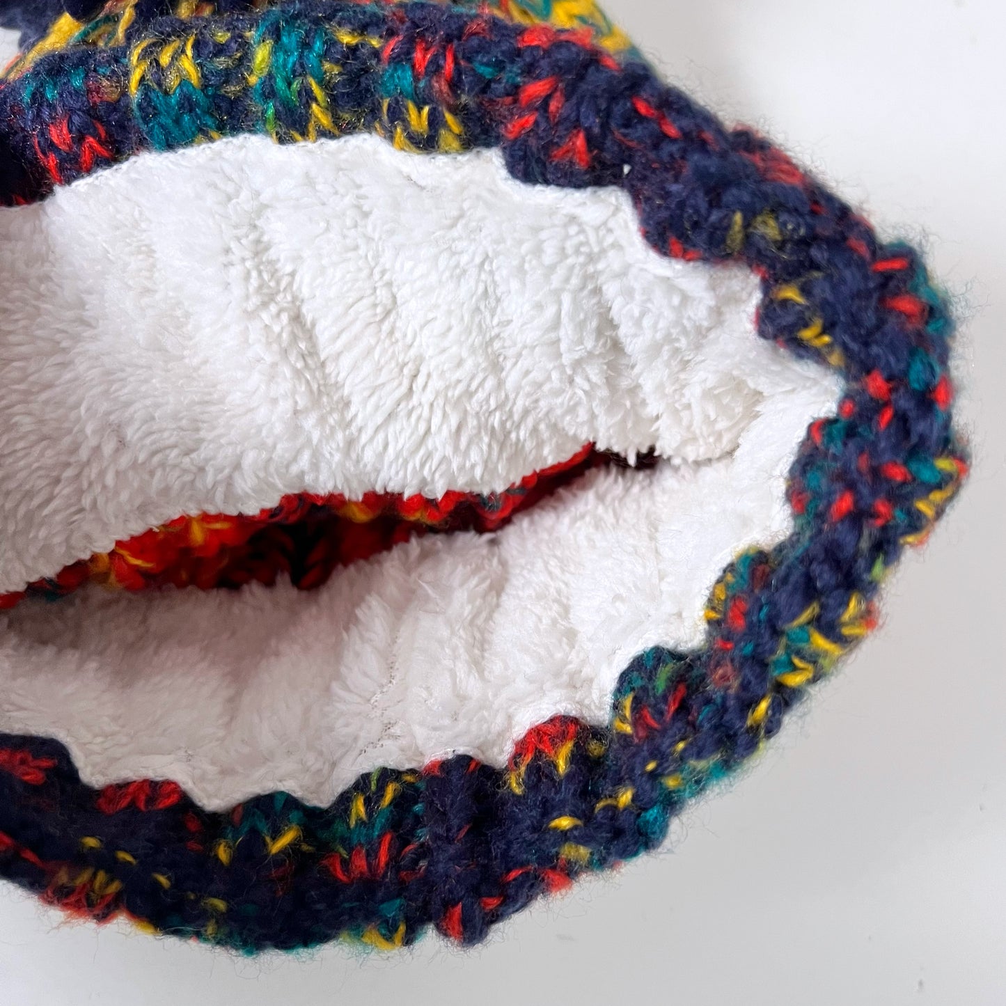 keep it bright multicolour bobble hat
