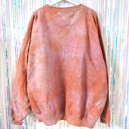 kind heart, fierce mind, brave spirit sweatshirt - tie dye