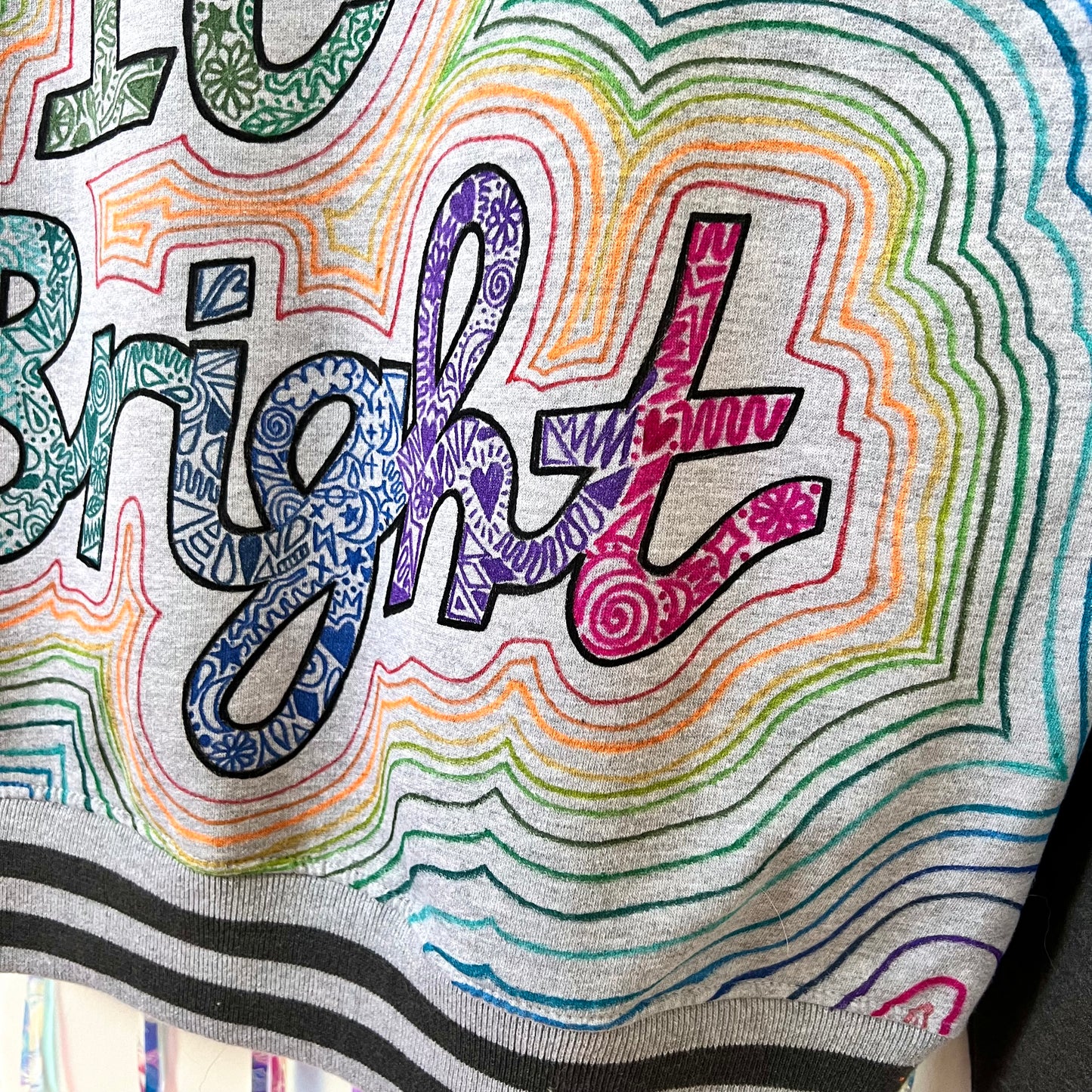 keep it bright varsity jacket