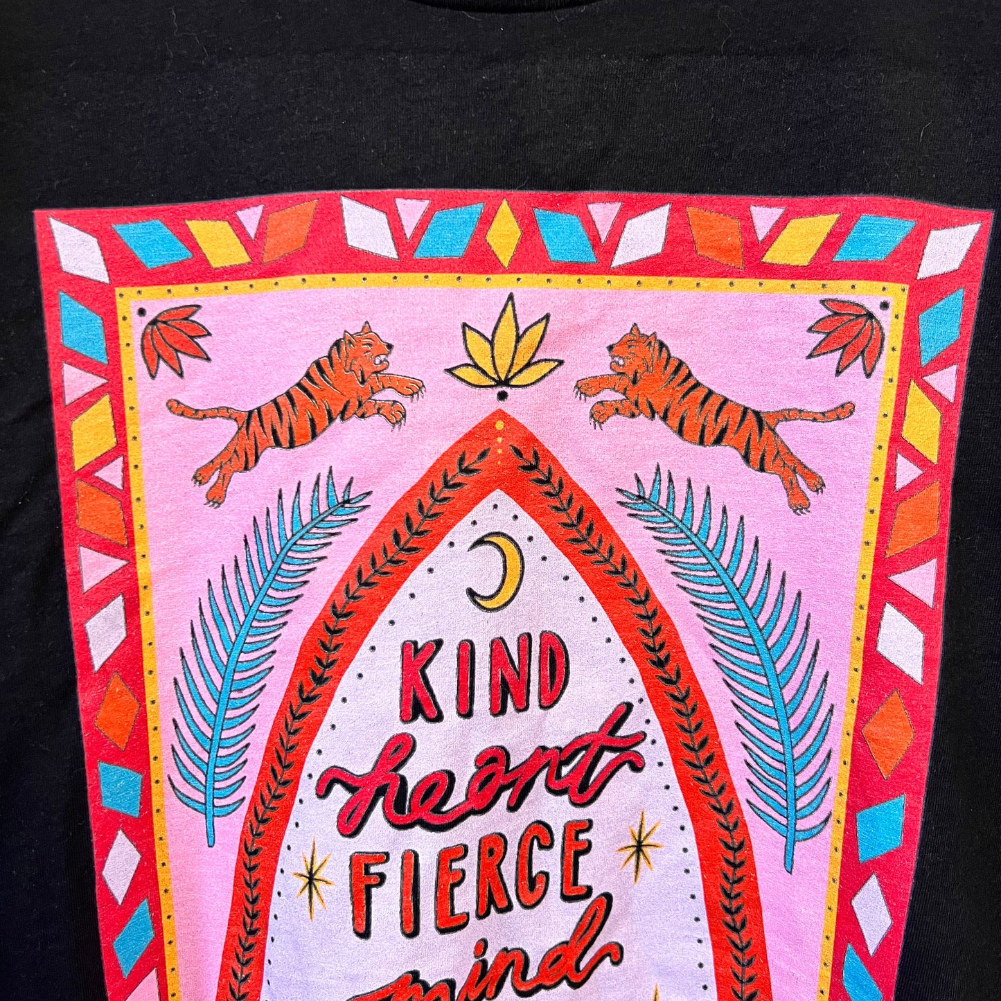 kind heart, fierce mind, brave spirit t-shirt - slightly imperfect