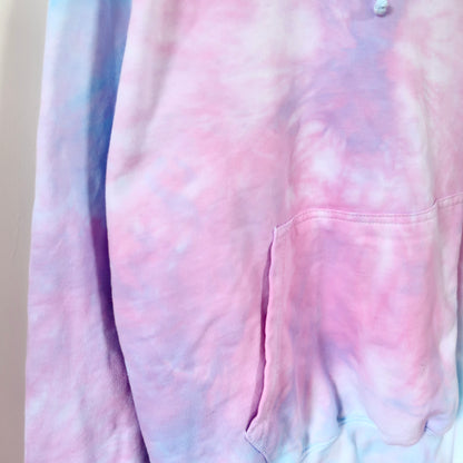 blooming tie dye hoodie