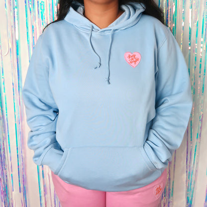 keep it bright hoodie - blue