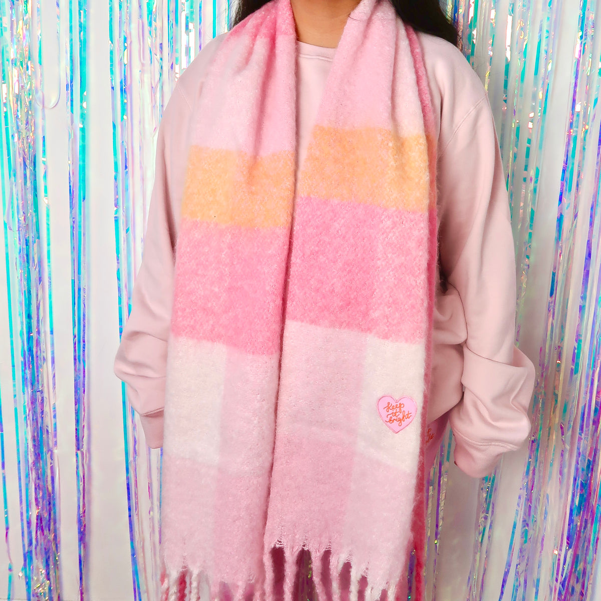 keep it bright scarf