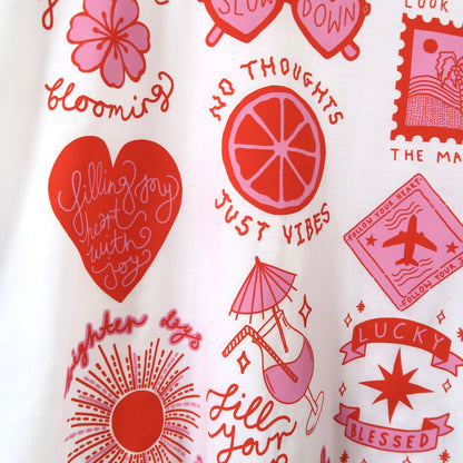 brighter days t-shirt - white