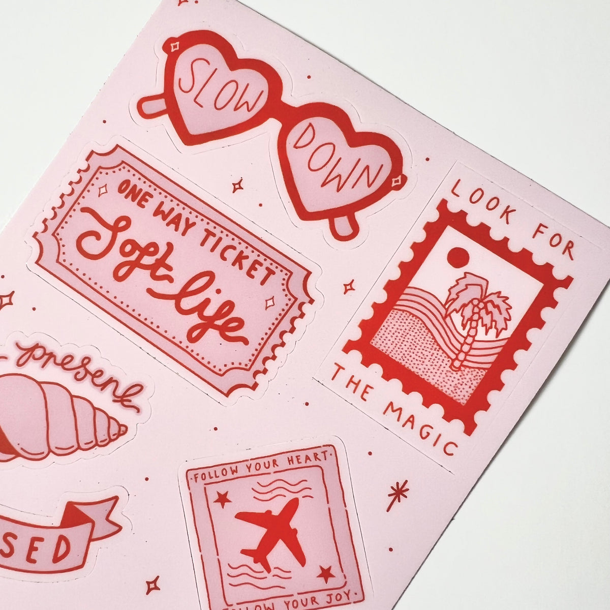 brighter days sticker sheet