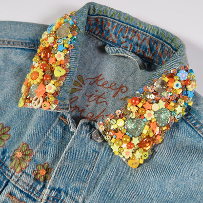 the ‘sunny days’ denim jacket