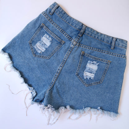 summer dream denim shorts
