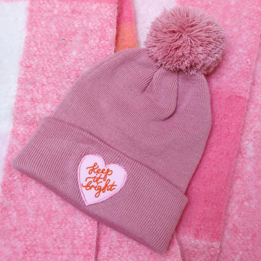 keep it bright bobble hat - kids