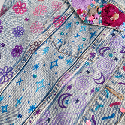 the ‘cosmic’ denim jacket