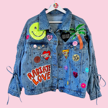 the ‘lucky’ denim jacket