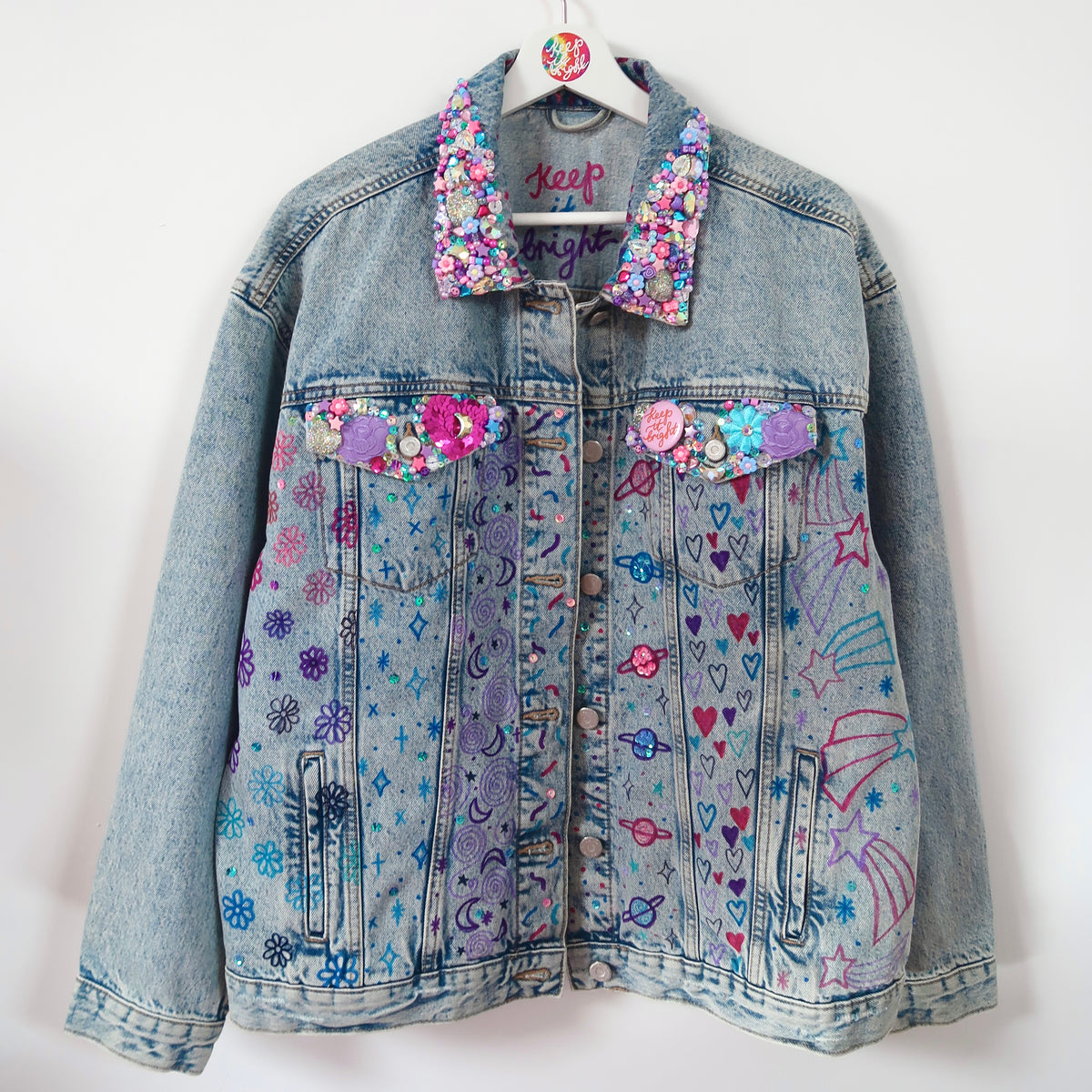 the ‘cosmic’ denim jacket