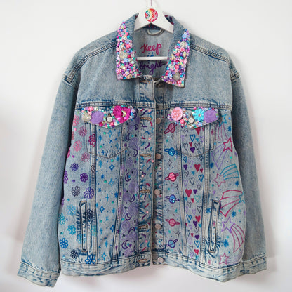 the ‘cosmic’ denim jacket