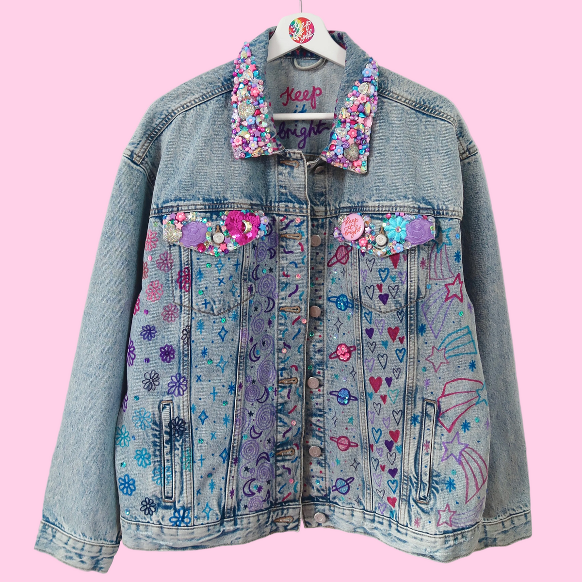 the ‘cosmic’ denim jacket