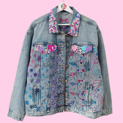 the ‘cosmic’ denim jacket