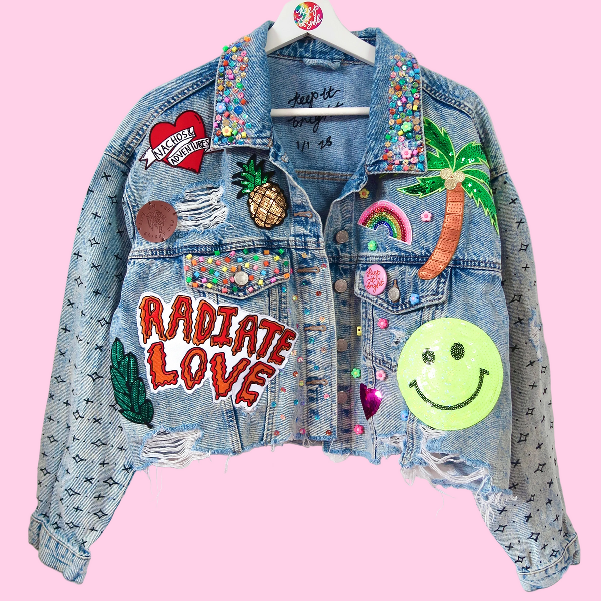 the ‘small joys’ denim jacket