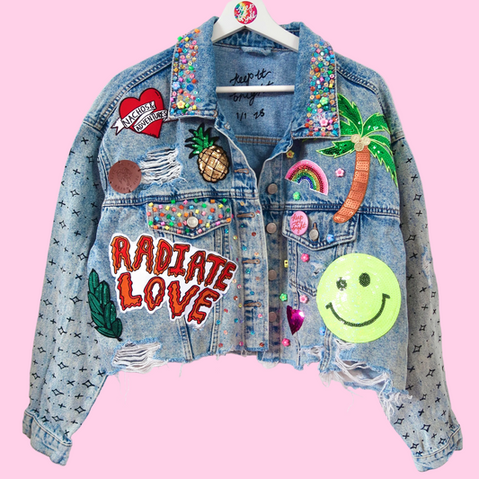 the ‘small joys’ denim jacket