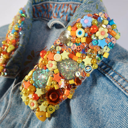 the ‘sunny days’ denim jacket