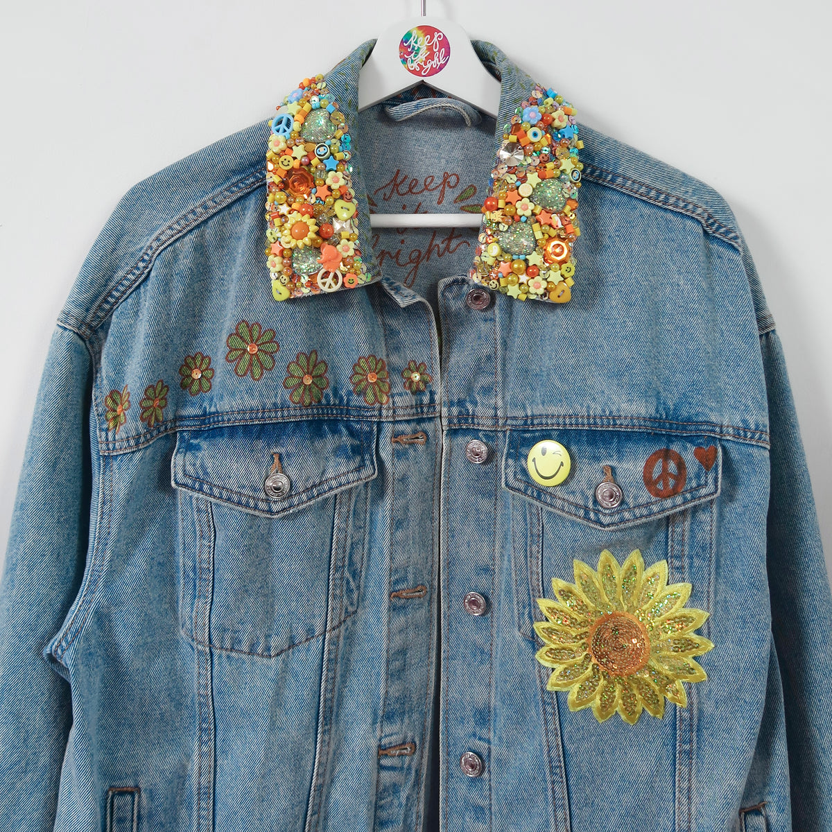 the ‘sunny days’ denim jacket