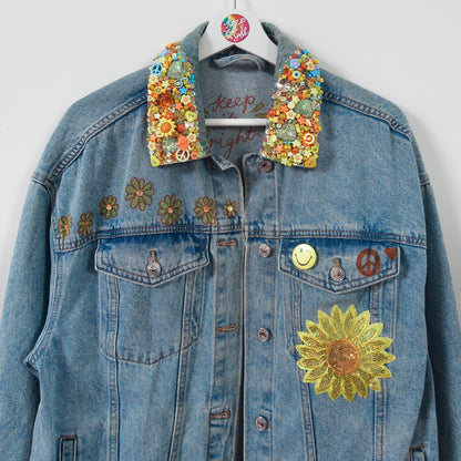 the ‘sunny days’ denim jacket