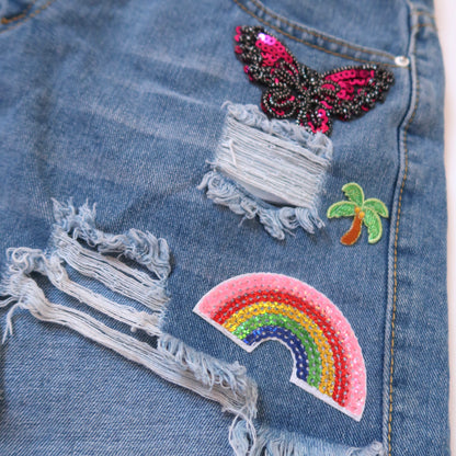 summer dream denim shorts
