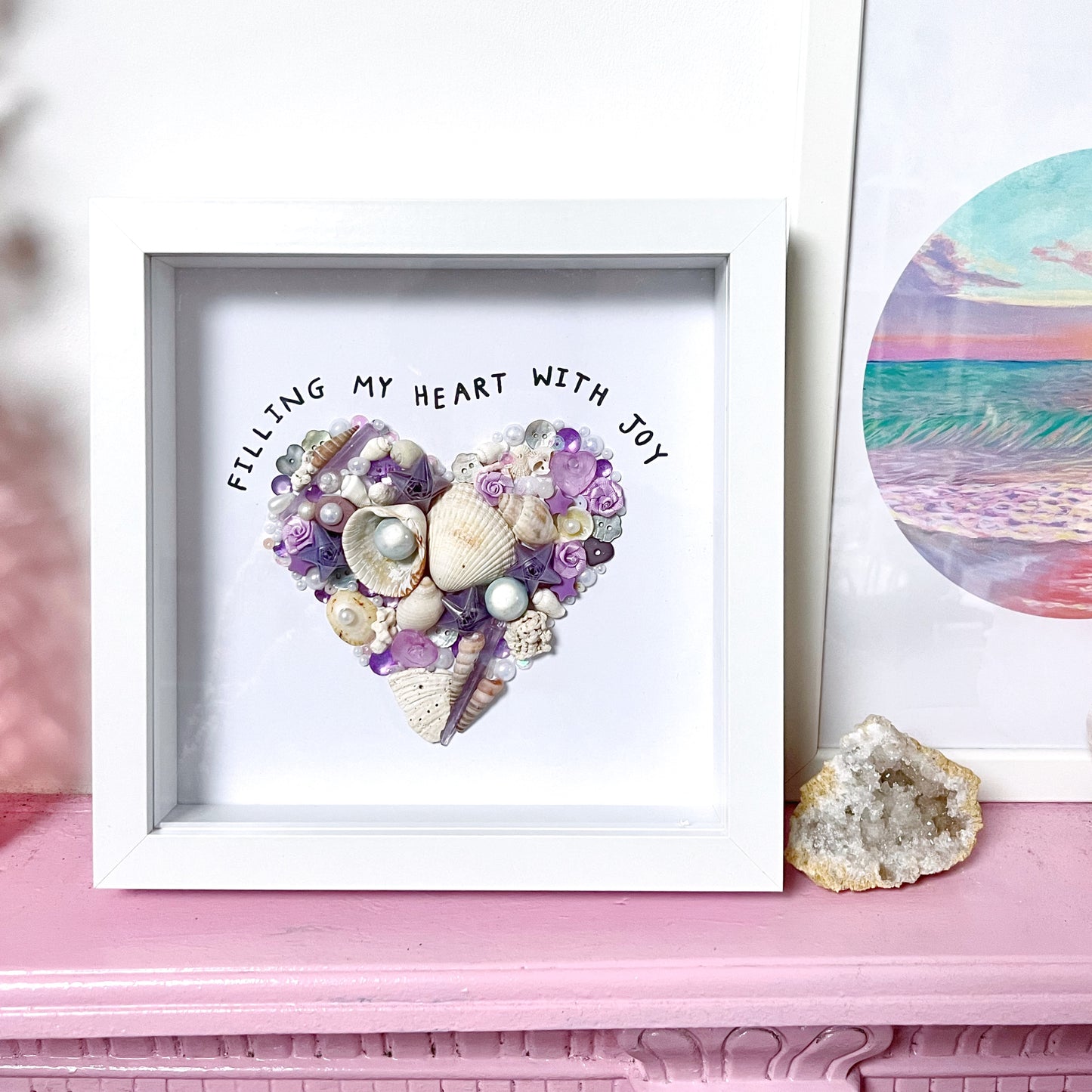 mermaids treasures - framed art