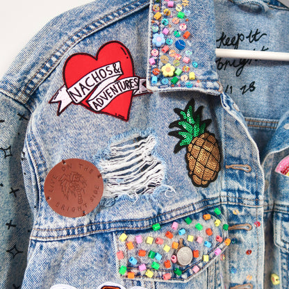the ‘small joys’ denim jacket
