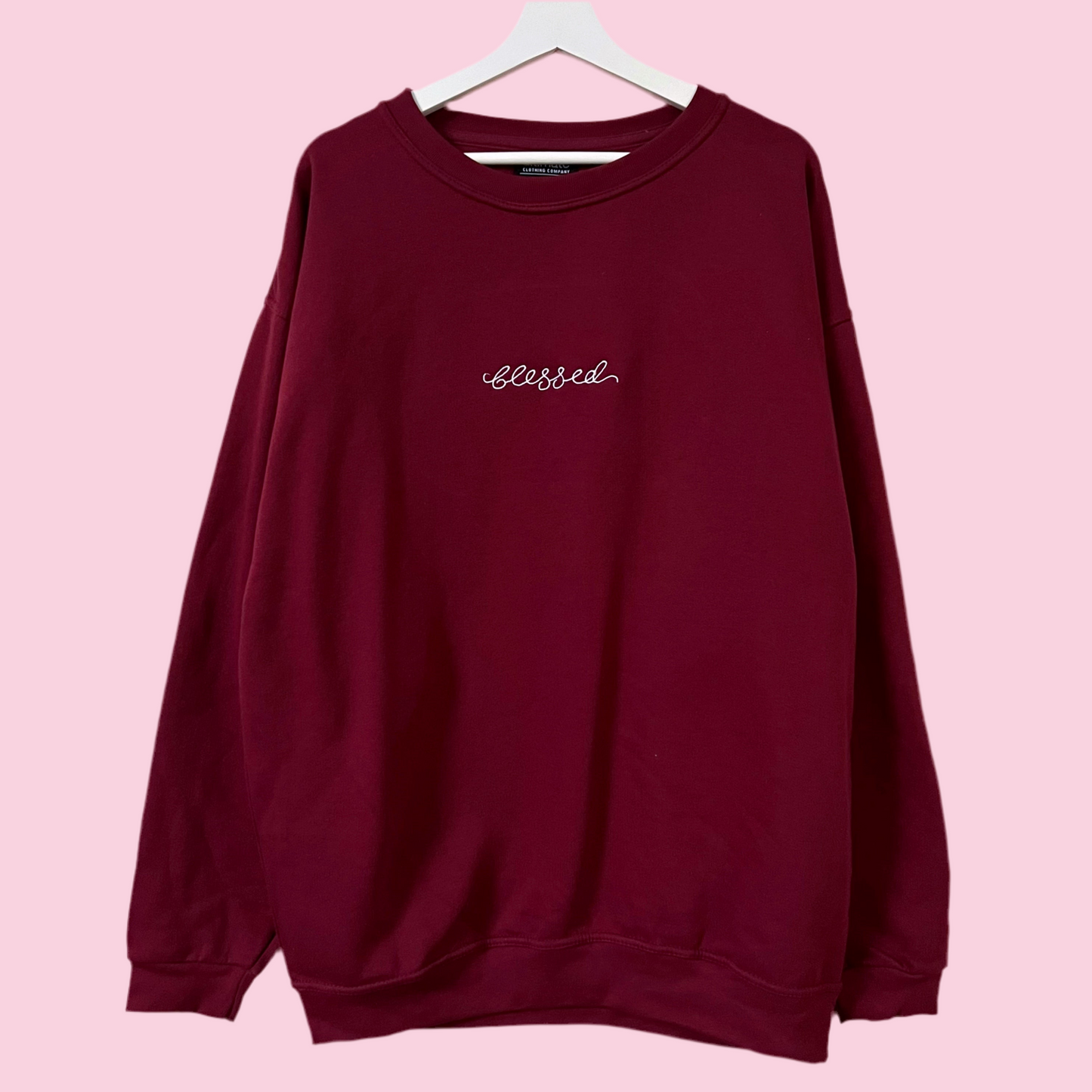 blessed embroidered sweatshirt | 4 colours
