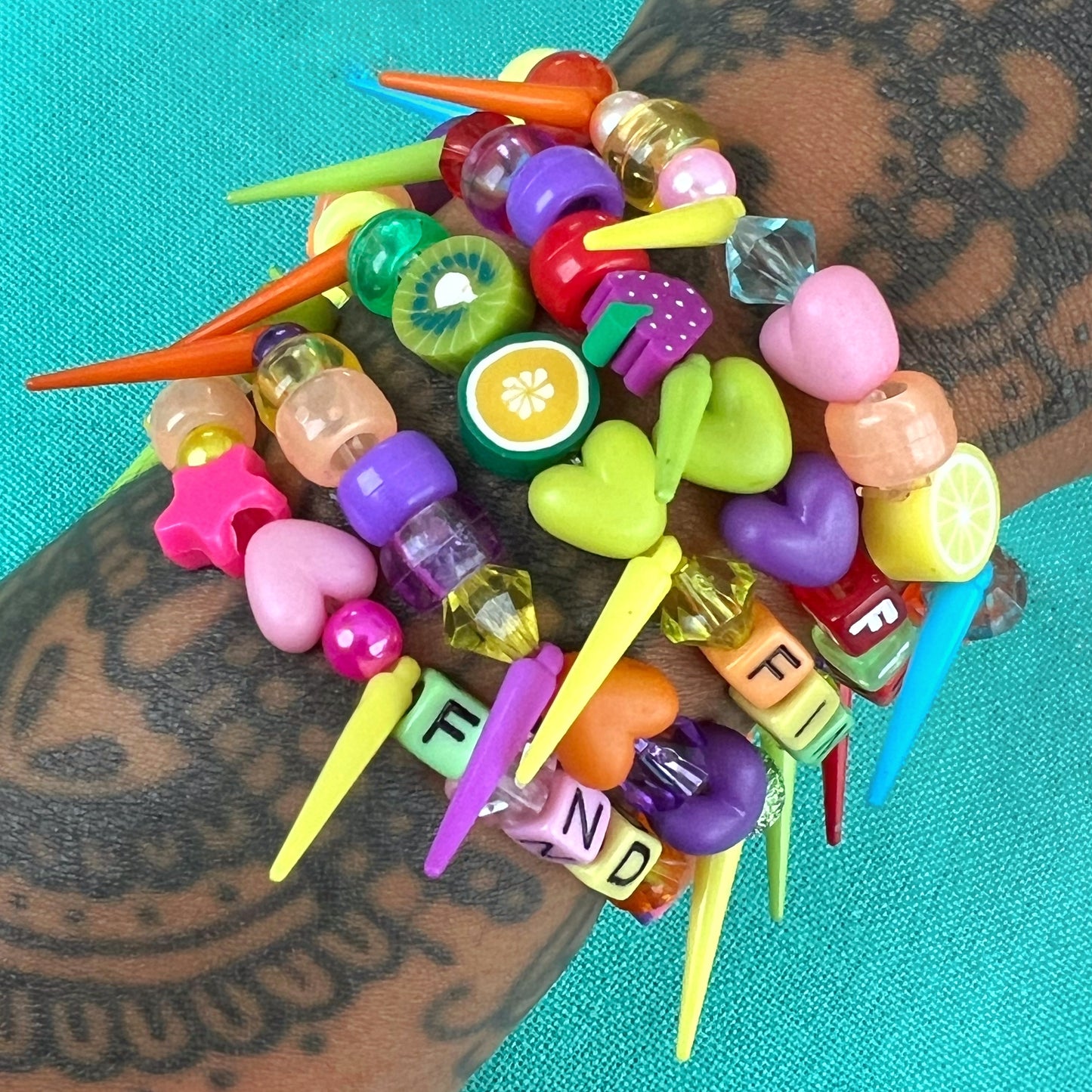 find joy pick'n'mix bracelets