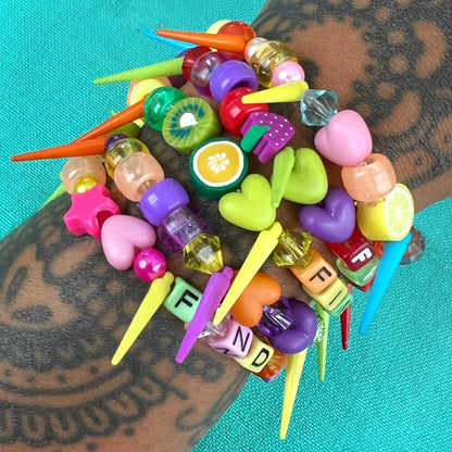 find joy pick'n'mix bracelets