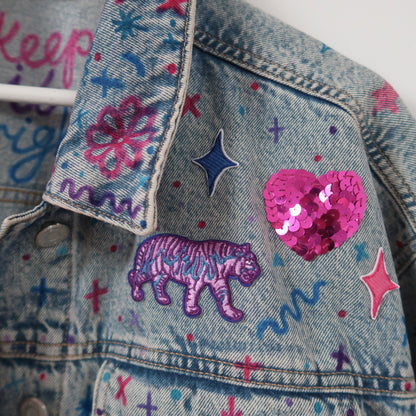the ‘party’ denim jacket