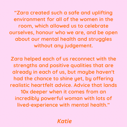 women's empowerment workshop | manchester | 19th september
